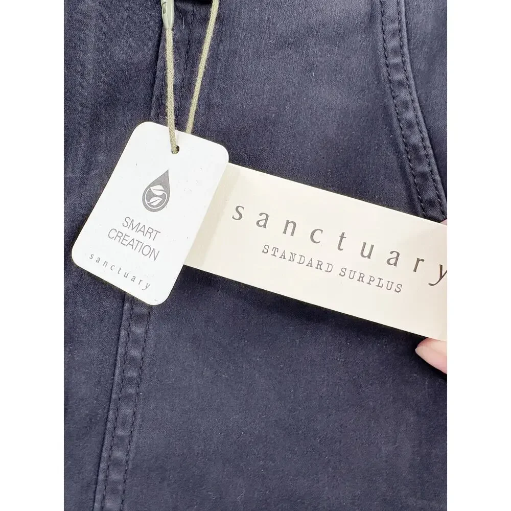 SANCTUARY Jeans Size 31 NEW Black Hayden Skinny Jean Pant Stretch - Picture 3 of 5